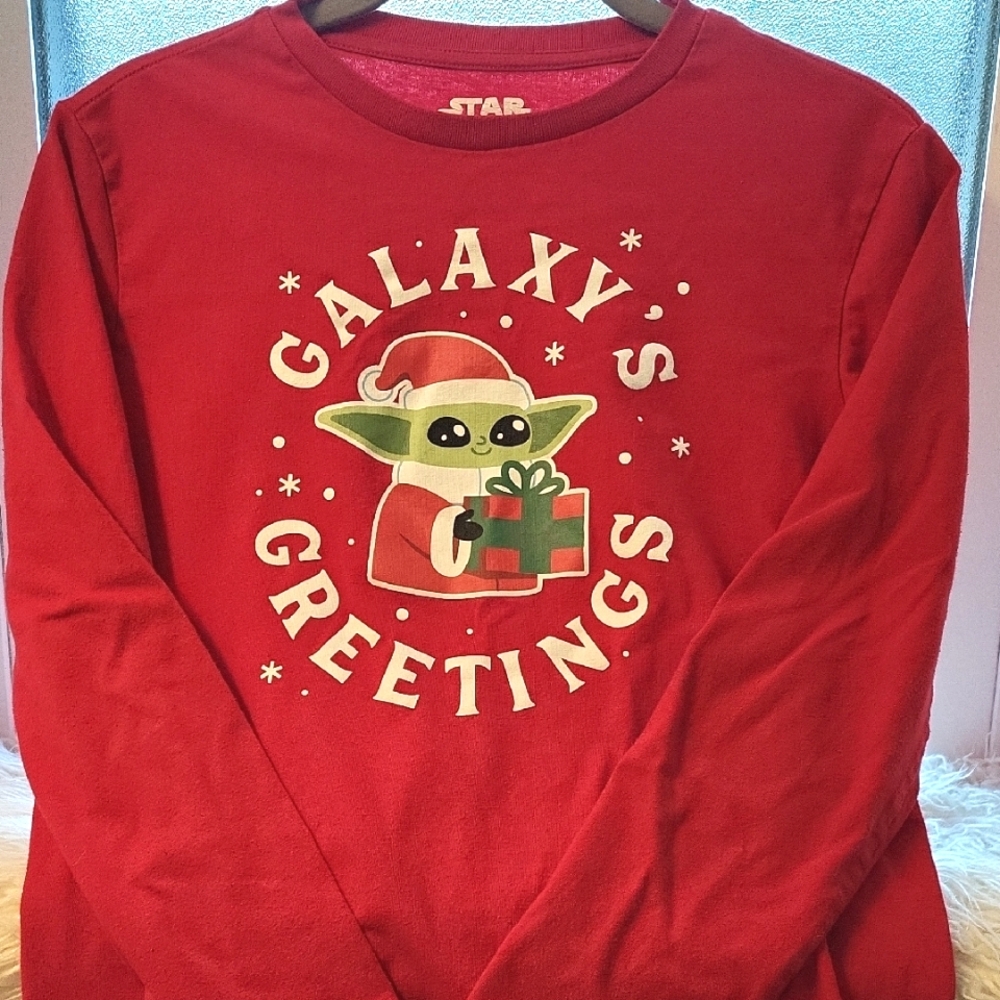 Star Wars Red Holiday Long sleeve Tee